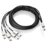 Mini-SAS Cable 4x1 **New Retail** HP 4m Ext Mini-SAS to 4x1 Mini-SAS Cable SAS-kabels