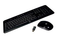 ASSY KBD OPAL OTP RF2.4 BEATS 667214-071, Full-size (100%), Wireless, RF Wireless, Black, Mouse included Tastaturen