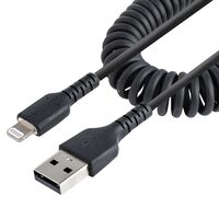 1M (3Ft) Usb To Lightning , Cable, Mfi Certified, Coiled ,