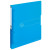 Ringbuch A4 PP 4-Ring transparent blau 2,7cm easy orga to go