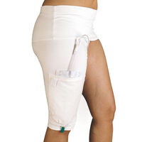 Tex Komfort Einbeinhose für Urinbeinbeutel Träger Dct Gr. L (77 - 85 cm) (1 Stück), Detailansicht