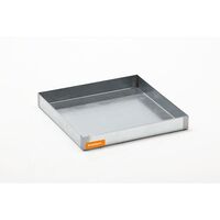 Steel sump tray for small containers