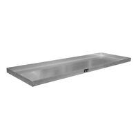 Stainless steel small container sump