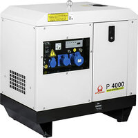 Generador eléctrico serie P, diésel, 230 V