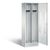 CLASSIC cloakroom locker with plinth, door for 2 compartments
