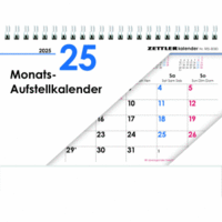 Monats-Aufstellkalender 985 20x15cm 1 Monat/1 Seite 2025
