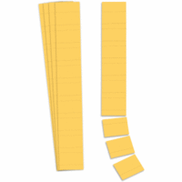 Einsteckkarten für Planrecord-Stecktafel BxH 70x32mm VE=90 Stück gelb