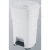 Abfallbehälter Hera mit Pedal 60l weiß