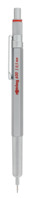 Druckbleistift, Drehbleistift Feinminenstift rotring 600, 0,5 mm, HB, silb,12 St