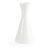 Olympia Vitrified Bud Vases in Porcelain - White - 140mm 6pc