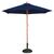 Bolero Tall Round Parasol 3X25M Diameter Navy Blue Outdoor Garden Umbrella