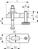 Łapa dociskowa DIN6314V wzmocn. 22/16-65mm AMF