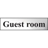 Guest room sign