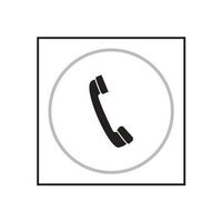 Telephone graphic sign