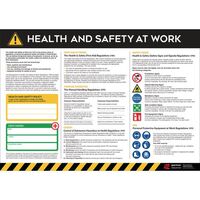 Health & safety at work guide sign