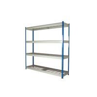Heavy duty rivet racking - mesh decks