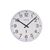 Low maintenance commercial wall clock