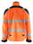 Multinorm Jacke Inhärent 4089 High Vis orange/marineblau - Rückseite