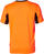 Evolve T-Shirt, leuchtend Warnschutz-orange/schwarz - Rückansicht