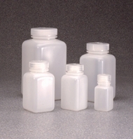Vierkant-Weithalsflasche Nalgene™ HDPE | Nennvolumen: 60 ml