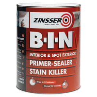 Zinsser ZN7020001C1 B.I.N® Primer & Sealer Stain Killer Paint 2.5 litre