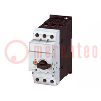 Motor breaker; 34kW; 220÷690VAC; for DIN rail mounting; IP20