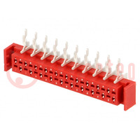 Wire-board; socket; female; PIN: 20; THT; on PCBs; 30V; 1A; -40÷105°C