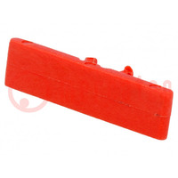 Protection; red; Width: 5mm; polyamide; -25÷100°C; ZG-G2.5