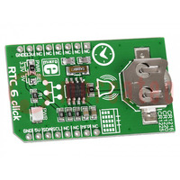 Click board; RTC; I2C; MCP79410; prototype board; 3.3VDC,5VDC