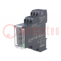 Moduł: przekaźnik nadzorczy napięcia; 24÷240VAC; 24÷240VDC; IP40