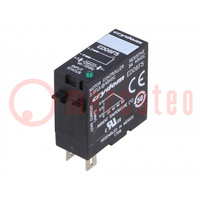 Relay: solid state; Ucntrl: 90÷140VAC; 5A; 1÷48VDC; socket