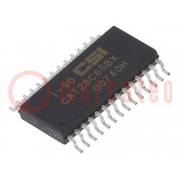 IC: memoria EEPROM; paralelo; 64kbEEPROM; 8kx8bit; 5V; SMD; SO28