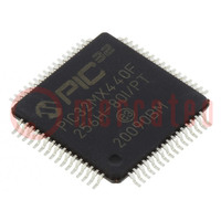 IC: PIC mikrokontroller; 256kB; 2,3÷3,6VDC; SMD; TQFP64; PIC32