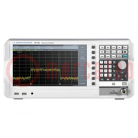 Spektrum analizátor; Bem.imp: 50Ω; 0,005÷1000MHz; LAN,USB