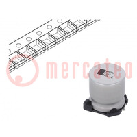 Condensatore: elettrolitico; SMD; 10uF; 450VDC; 16x16x16mm; ±20%