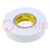 Tape: electrical insulating; W: 19mm; L: 20m; Thk: 0.19mm; white