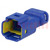 Connector: wire-wire; 560,E-Seal; male; plug; for cable; blue; IP67