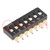 Switch: DIP-SWITCH; Poles number: 7; ON-OFF; 0.025A/24VDC; Pos: 2