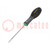 Screwdriver; Torx® with protection; T25H; FATMAX®; 100mm