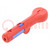 Stripping tool; Øcable: 4.8÷10mm; Tool length: 140mm