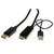 ROLINE HDMI-Kabel UltraHDTV - DisplayPort, ST/ST, schwarz, 1 m