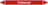 Rohrmarkierer ohne Gefahrenpiktogramm - Treibdampf, Rot, 2.6 x 25 cm, Seton
