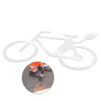E-Bike links, zur Kennzeichnung von Verkehrswegen, Maße (LxB): 66,3 x 100 cm