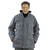 Berufsbekleidung Winterparka, grau-schwarz, Gr. S - XXXXL Version: XL - Größe XL