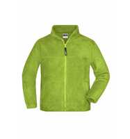 James & Nicholson Full-Zip Kinder Fleecejacke JN044K Gr. 110/116 lime-green