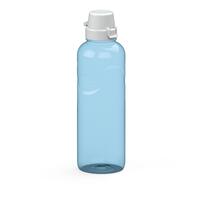 Artikelbild Trinkflasche Carve "School", 1,0 l, transparent-blau/weiß