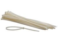 COLLIERS DE SERRAGE EN NYLON - 8.8 X 500 MM - BLANC (100 PCS) PEREL ECTW500