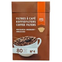 Kaffeefilter 80ST Gr.4 braun FITS FS CF480