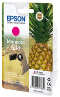 Epson 604 inktcartridge 1 stuk(s) Origineel Normaal rendement Magenta