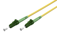 Goobay 59635 kabel optyczny 25 m LC FTTH OS2 Żółty